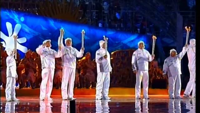 Тимур Турсынбаев Церемония Зажжения Огня Азиады 20110130