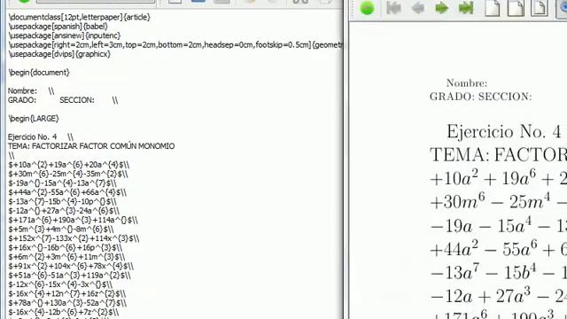 EXCEL PARA DOCENTES DE MATEMATICA EXCEL 102 pasar codigo LATEX desde EXCEL hacia editor смотреть онлайн