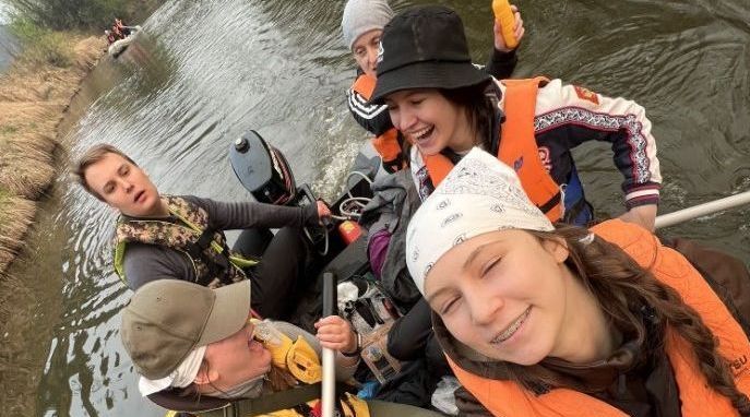 Река Реж. д.Колташи. Сплав - 2023г.