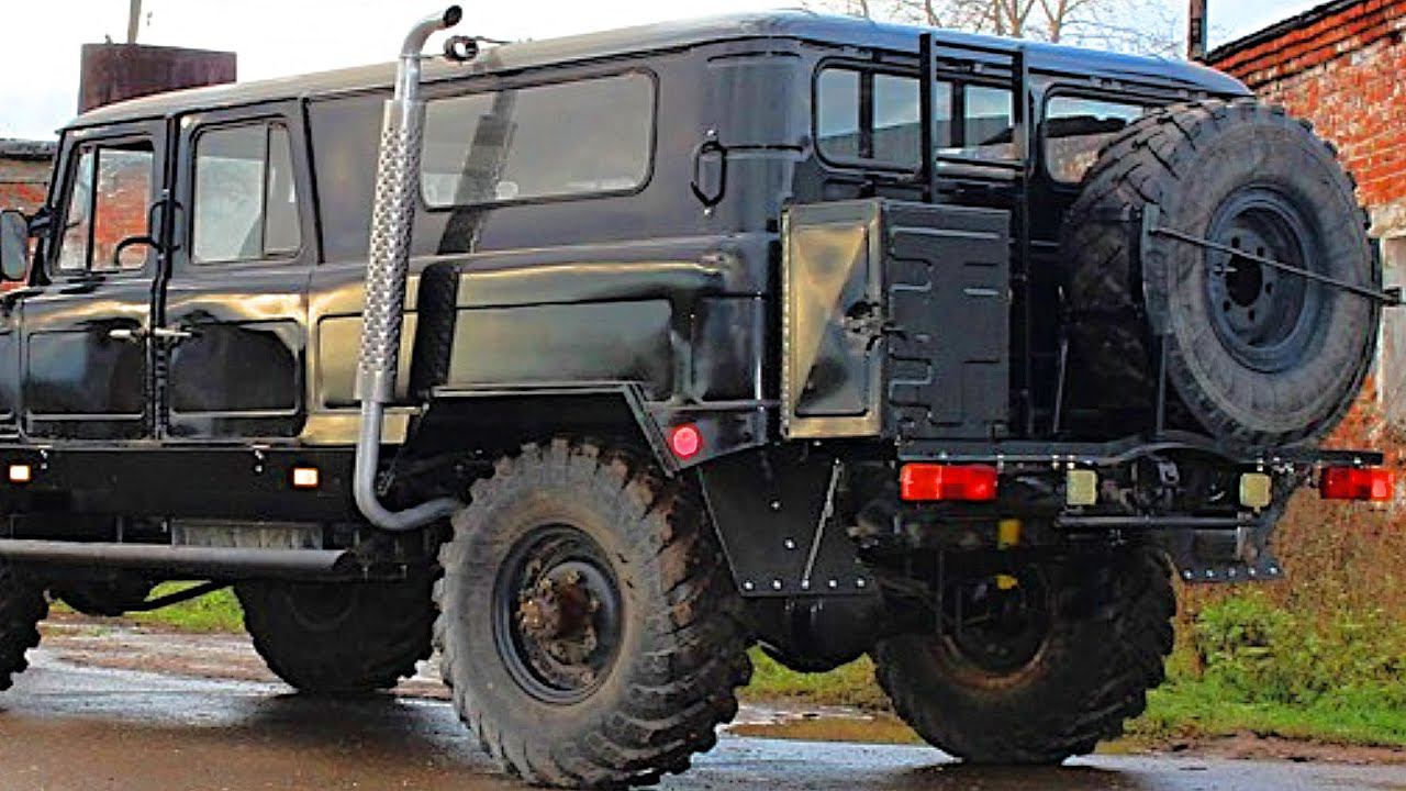 Капотная ШИШИГА Пермского умельца всех удивляет! Хотя это все тот же ГАЗ-66 смотреть онлайн