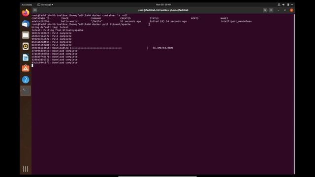 Instalasi Docker dan Create Container pada Ubuntu 18.04 | Fadhilah Gatya P 193307013 смотреть онлайн