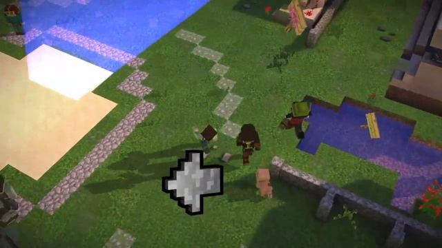 Minecraft Story Mode wither storm attacks redstonia смотреть онлайн