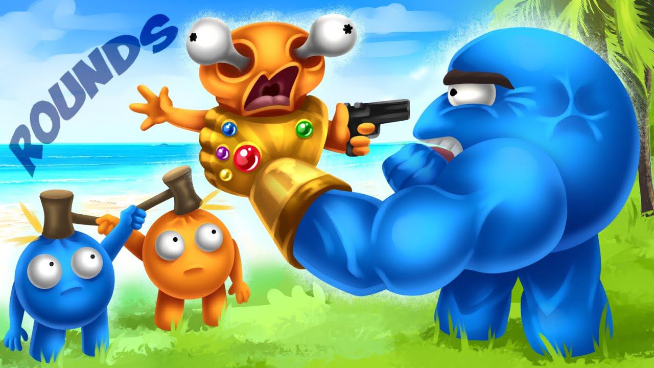 ОН УНИЧТОЖАЕТ НАС ЩЕЛЧКОМ ПАЛЬЦА! УГАРНАЯ БИТВА КОЛОБКОВ #rounds смотреть онлайн