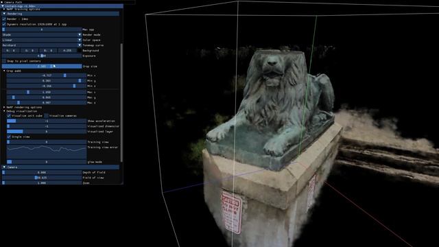 NeRF Instant NGP | TestBed | 3D Cropping смотреть онлайн