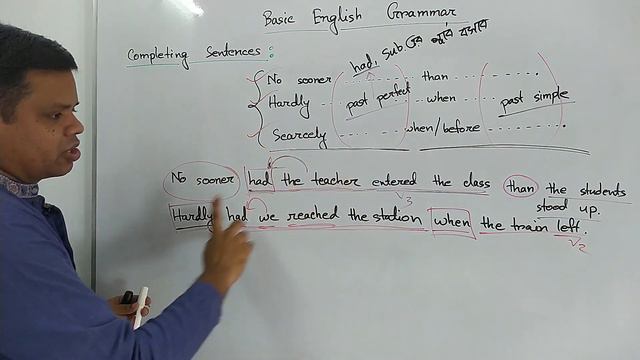 Completing Sentences: (No sooner, Hardly, Scarcely) смотреть онлайн