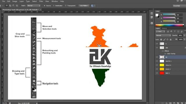 Adobe Photoshop Tutorial -The Basics for Beginners in Hindi смотреть онлайн