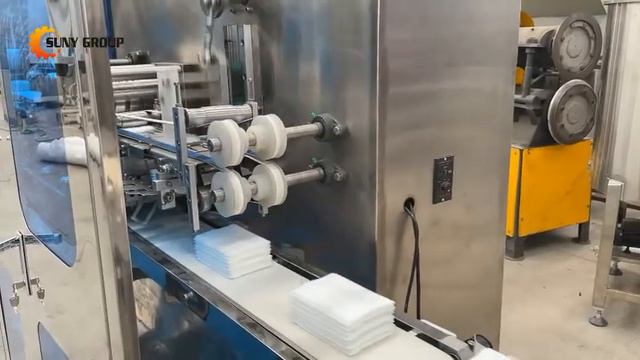 Baby Wet Wipes/Tissue Production Line (30-120 Pieces Per Pack) смотреть онлайн