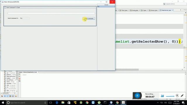Java Network Project using Netbeans IDE Part 1 смотреть онлайн