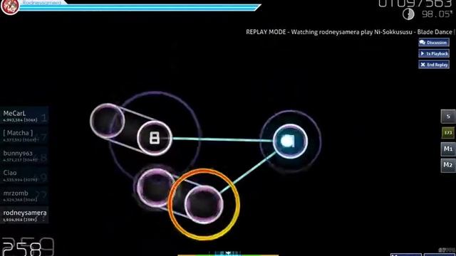 Kneesocks - Blade Dance [Insane] 98.83% Accuracy смотреть онлайн