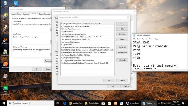 Installasi Node JS dan Git untuk Cordova Netbeans смотреть онлайн