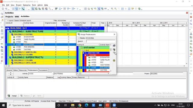 How to Give RELATIONSHIP in Primavera P6|| Project Management || Online Primavera Training part смотреть онлайн