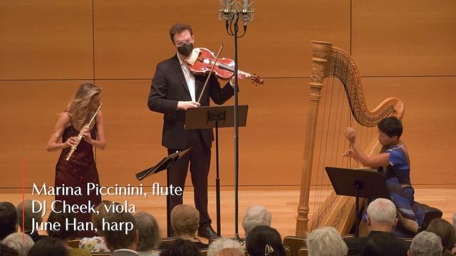 Excerpt from Debussy: Sonata for Flute, Viola, & Harp (1915) Excerpt CMSFW 9-23-23 смотреть онлайн
