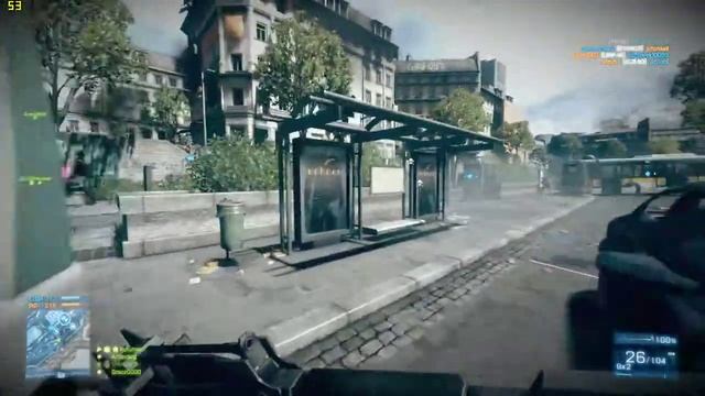 Battlefield 3 Multiplayer FPS Test. GTX 650Ti Boost And Intel Core i3 3220 смотреть онлайн