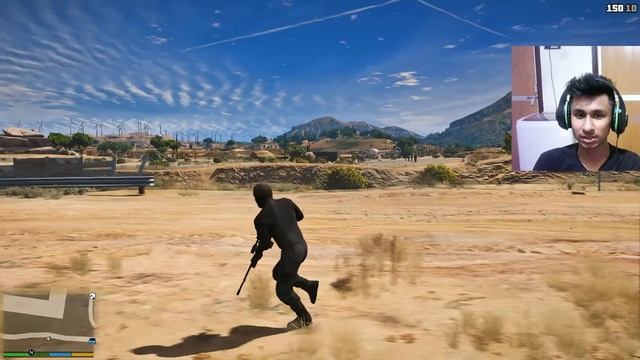 GTA V:- STEALING MILITARY BUBBLESHIP FROM MILITARY BASE | GTA V GAMEPLAY #11 смотреть онлайн