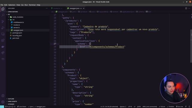 Nodejs - Criando documentação com Swagger - Code/drops #85 смотреть онлайн