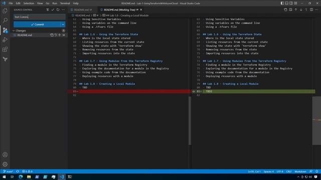 How to use GIT Source Control with VSCode - Tutorial смотреть онлайн