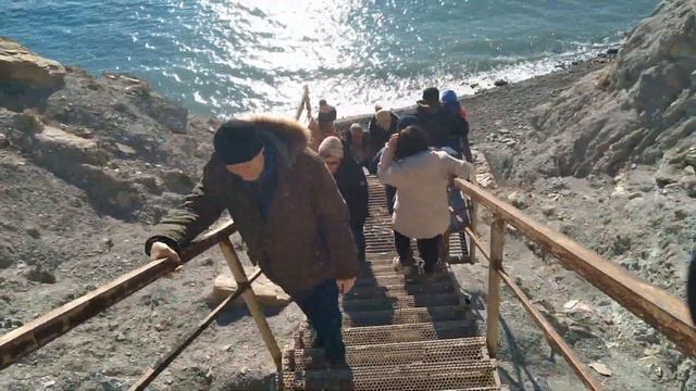 #Анапа 800 ступеней! Хороший день Много людей смотреть онлайн