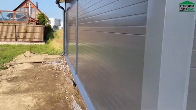 ХОЗБЛОК ИЗ СЭНДВИЧ ПАНЕЛЕЙ | ХОЗБЛОК 4х7 М | ХОЗБЛОК В БЕЛЬВЕДЕРЕ | СТРОИМ ДЛЯ ВАС