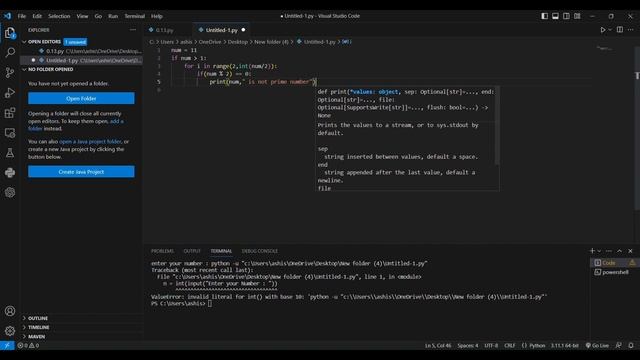 Easy way to find Prime Number in Python in 2 minutes смотреть онлайн