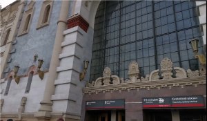 Казанский вокзал обзор. Казанский вокзал путешествие на двухэтажном поезде. Москва.