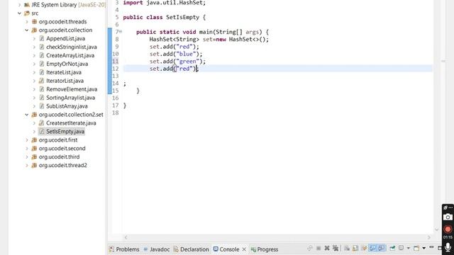 2 Write a Java program to test a hash set is empty or not смотреть онлайн