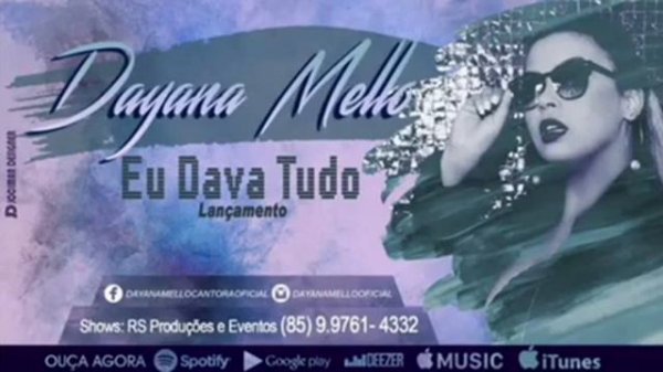 Dayana Mello oficial Eu Dava Tudo