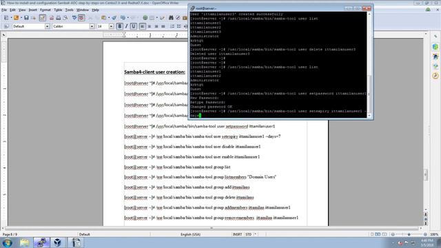 How to created Samba4 Users and Groups on samab4 server in Centos or Redhat in Tamil tutorial? смотреть онлайн