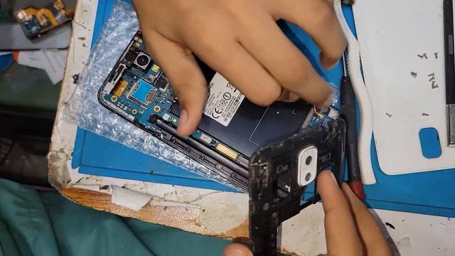 Замена экрана Samsung Old Note Destroyed Phone How To Repair - Lcd Screen Change смотреть онлайн