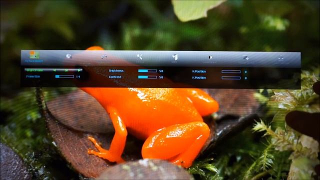 AOC Q3279VWF Menu System (OSD)