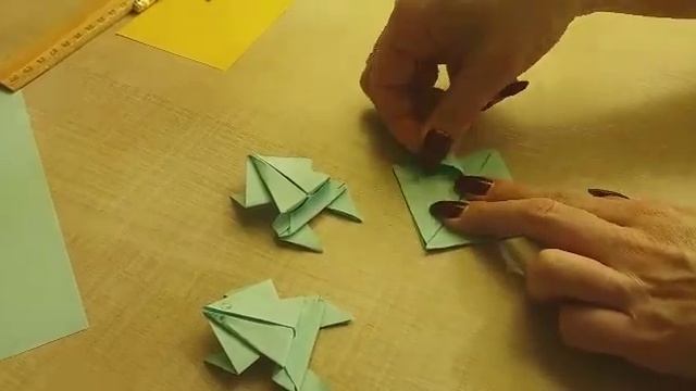 Оригами.Лягушка смотреть онлайн