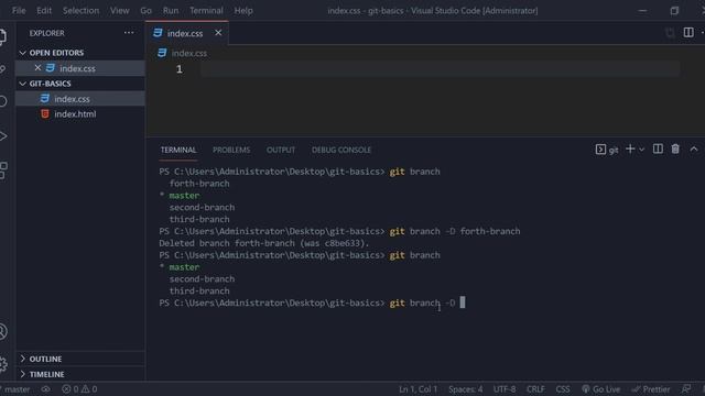 Git Remove Branch смотреть онлайн