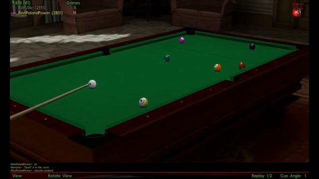 Virtual Pool 3 VP3 9 Ball World Championships 2009 - pt 1 смотреть онлайн