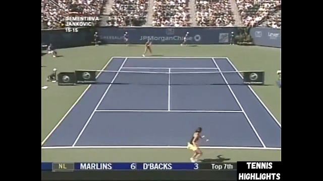 Elena Dementieva v. Jelena Jankovic | Los Angeles 2006 Final Highlights смотреть онлайн