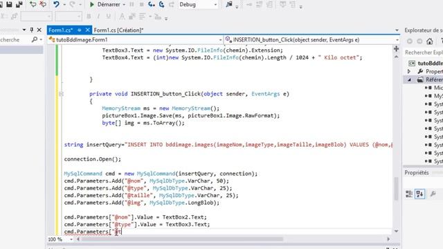 [TUTO C# ] EPISODE 3 : COMMENT INSERER UNE IMAGE DANS UNE BDD MYSQL смотреть онлайн