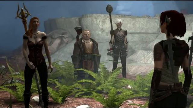 Talis flirting with Hawke and Fenris is jelly ;) смотреть онлайн