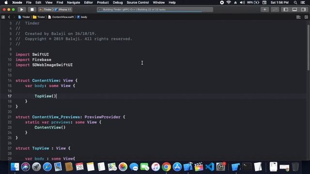 Tinder Using Firebase With SwiftUI - Part 1 - Tinder Swipe In SwiftUI - Tinder Design In SwiftUI смотреть онлайн
