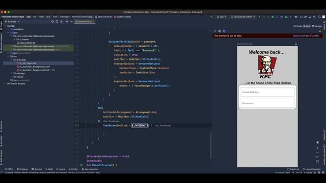 Create a Login Screen with Jetpack Compose and Firebase [Part 1] смотреть онлайн