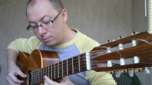 Утро туманное... Классическая гитара (кавер на гитаре)