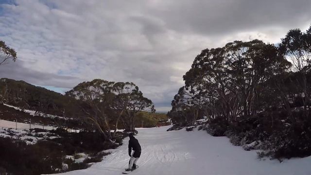 Snowboarding at Mt Baw Baw смотреть онлайн