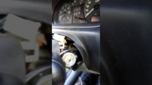 Замок зажигания рено сценик (снятие)