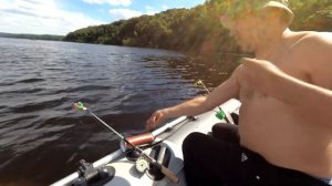 РЫБАЛКА НА ЛЕЩА С ЛОДКИ!Ловля леща на кольцо(на банки)летом!