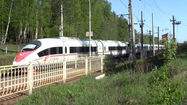 "Почувствуй, скорость!" Электропоезд ЭВС1-07 "Сапсан" HD смотреть онлайн