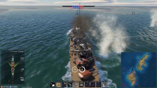WT || Showing Who Is Boss - Prinz Eugen EC Saipan смотреть онлайн