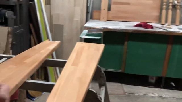 Изготовление мебели в гараже. Столярка. DIY. смотреть онлайн