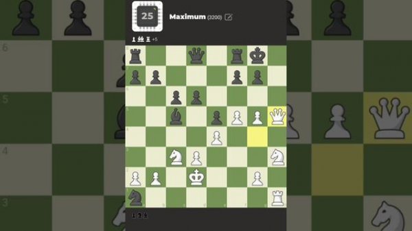 25 Maximum 3200 Elo . A new strategy for you to beat the Maximum chess engine