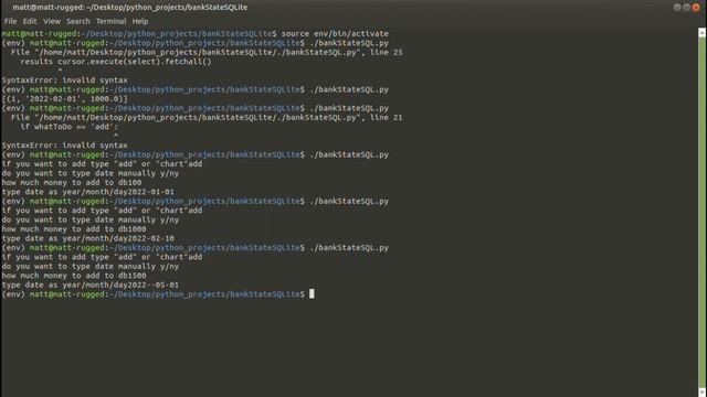 Python Tutorial - Bank Account Health - Line of Best Fit смотреть онлайн