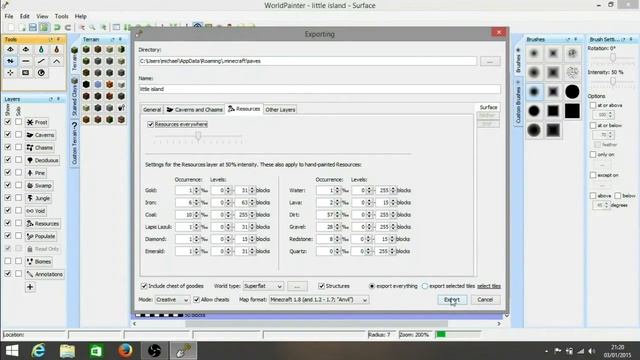 minecraft world painter 1.8 смотреть онлайн