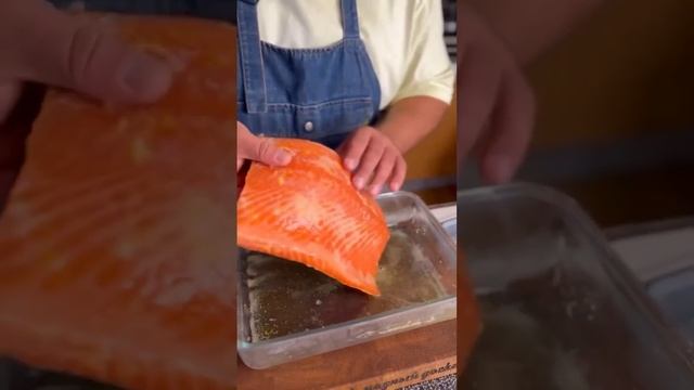Идеальный вариант засолки лосося