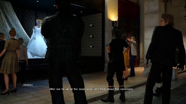 Final Fantasy XV - Symbol of the Peace: Lady Lunafreya's Wedding Dress Display, Noctis Cutscene смотреть онлайн