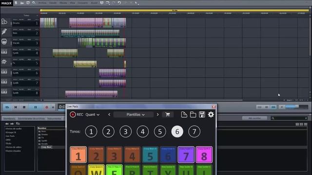 Live Pads Session - TRAP - MAGIX Music Maker 2016 Live Incredible pools! смотреть онлайн